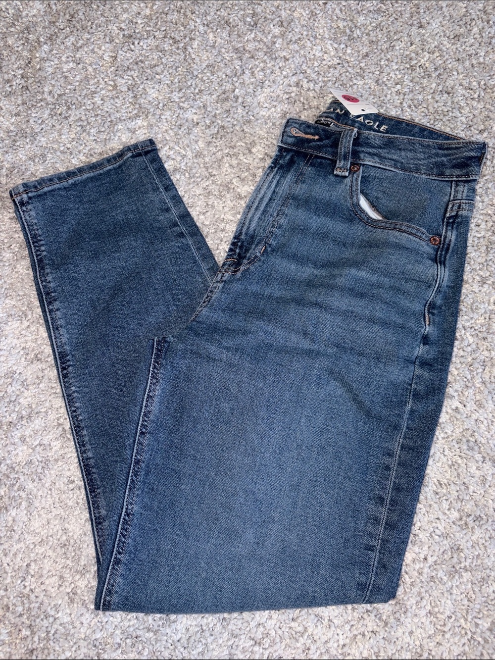 American Eagle Outfitters High-Rise Skinny Jeans - Medium Blue Wash